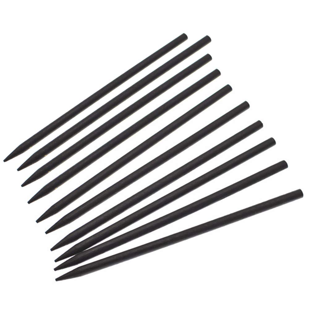 10 Pcs Wooden Hair Sticks - Chinese Retro Handmade Hairpins for Women, Hair Accessories & Headdress, DIY Hair Styling for Weddings, Parties & Daily Use