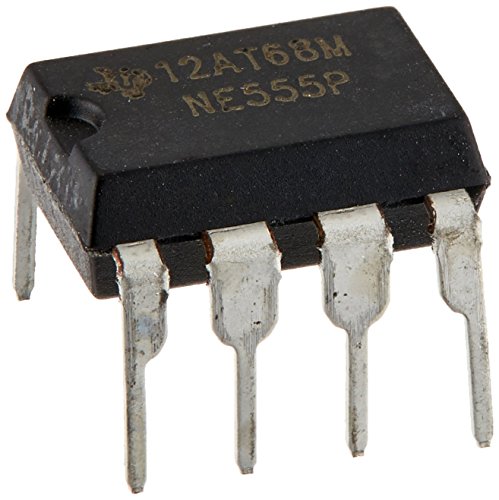 Texas Instruments NE555P Single Precision Timer IC - Pack of 10 | High Accuracy 555 Timer Chip for Electronics Projects, DIY Circuits & Industrial Applications