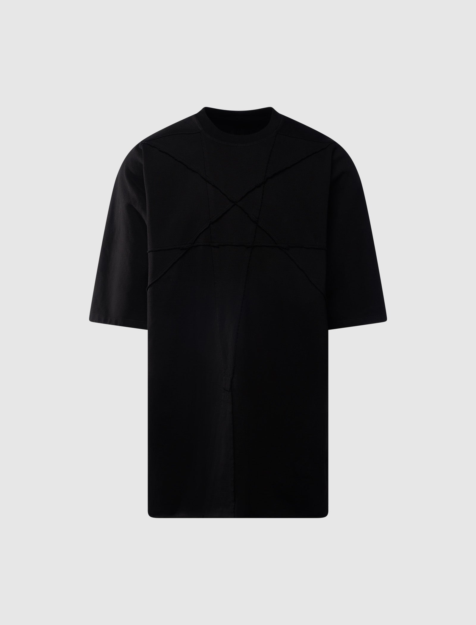 Rick Owens Drkshdw Jumbo Oversized T-Shirt - Black Cotton Streetwear Essential for Men | Perfect for Casual Outfits, Layering & Urban Fashion