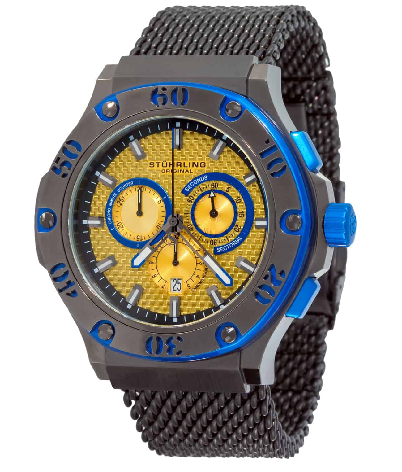 Black Dial / Black PVD Case / Black PVD Stainless Steel Bracelet Black PVD Deployant Buckle