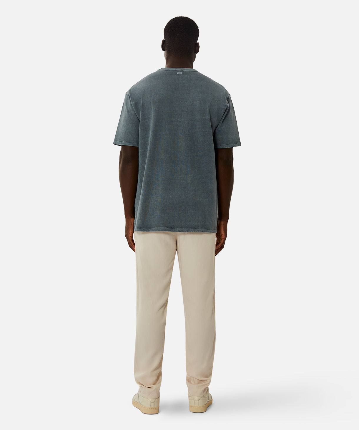 Premium Del Sur Tee - Soft Cotton Men's T-Shirt in Blue Slate | Comfortable Casual Wear for Everyday & Outdoor Activities