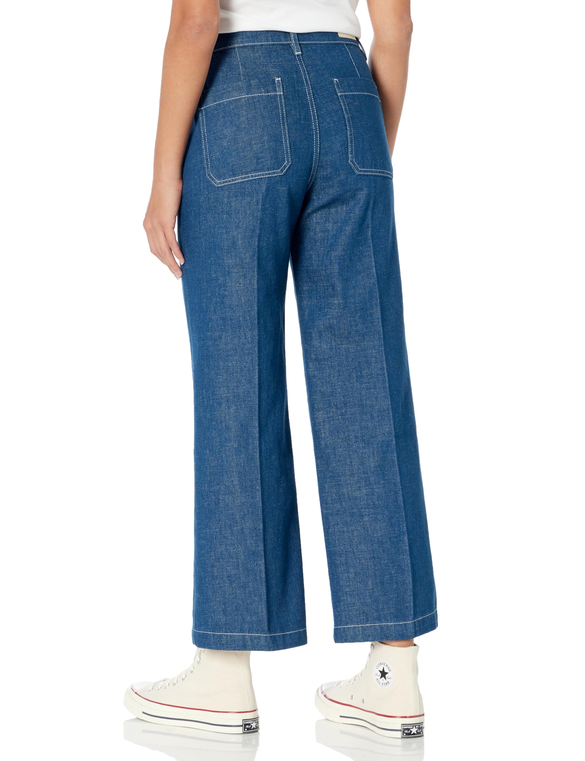Women's High Rise Wide Leg Jeans - Comfortable Stretch Denim Pants for Casual & Office Wear | Trendy Fashion for Everyday Outfits & Work Attire
