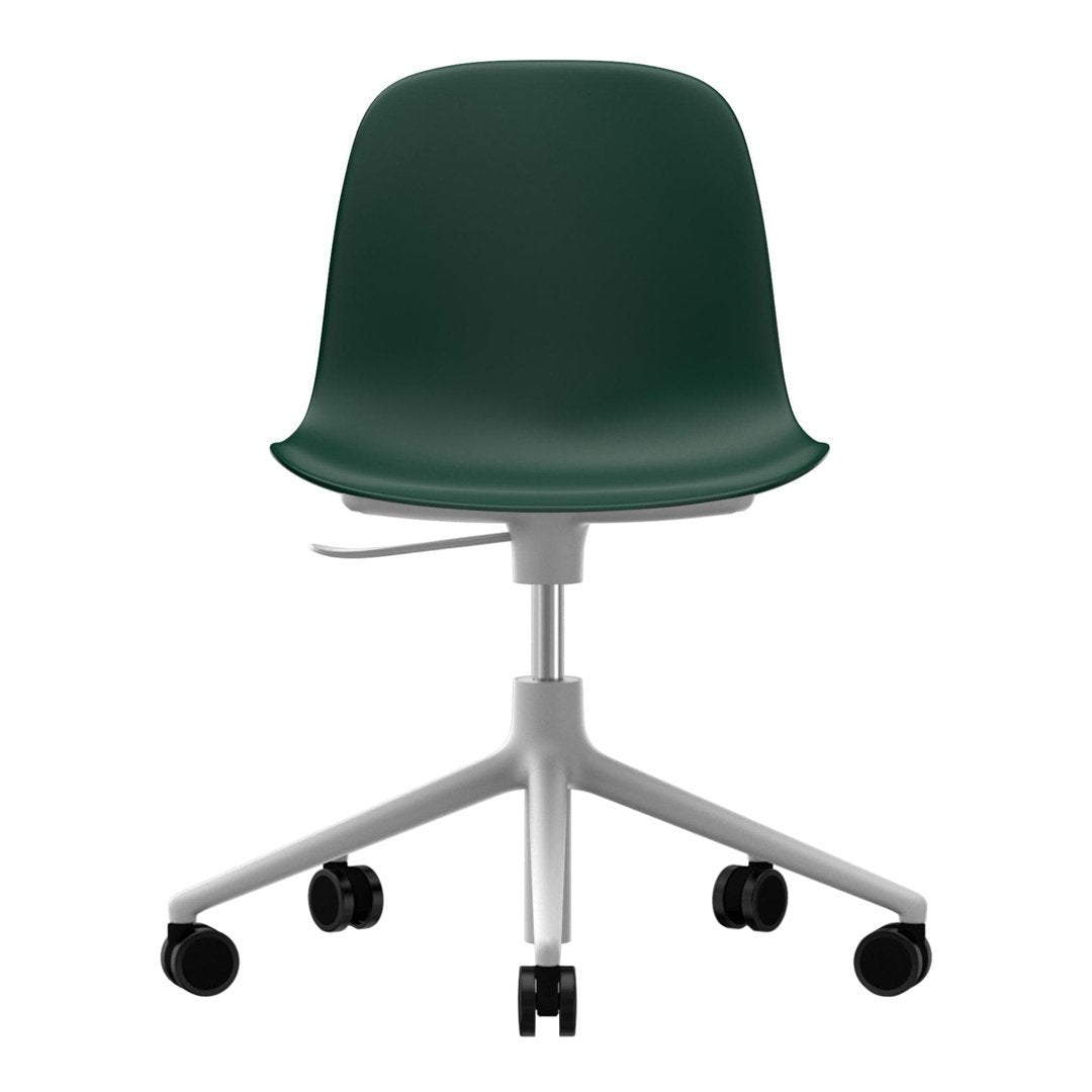 Ergonomic Form Chair with 5W Swivel Base & Gas Lift - Adjustable Office Chair for Home & Workspace - Perfect for Computer Desk, Gaming, and Professional Workstations