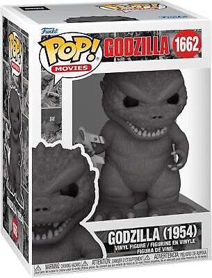 Original Godzilla (1954) Funko Pop Movies 1662 Vinyl Figure with Protector Case - Perfect for Movie Collectors, Gifts, and Display Shelves
