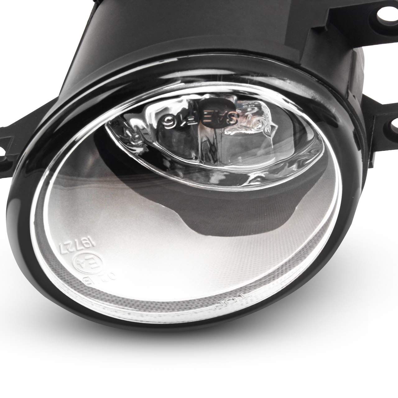 DLAA Silver Front Fog Lights Compatible with Toyota Corolla Axio 2013-2015 - 1 Pair Fog Lamp Set for Improved Night Driving & Bad Weather Visibility