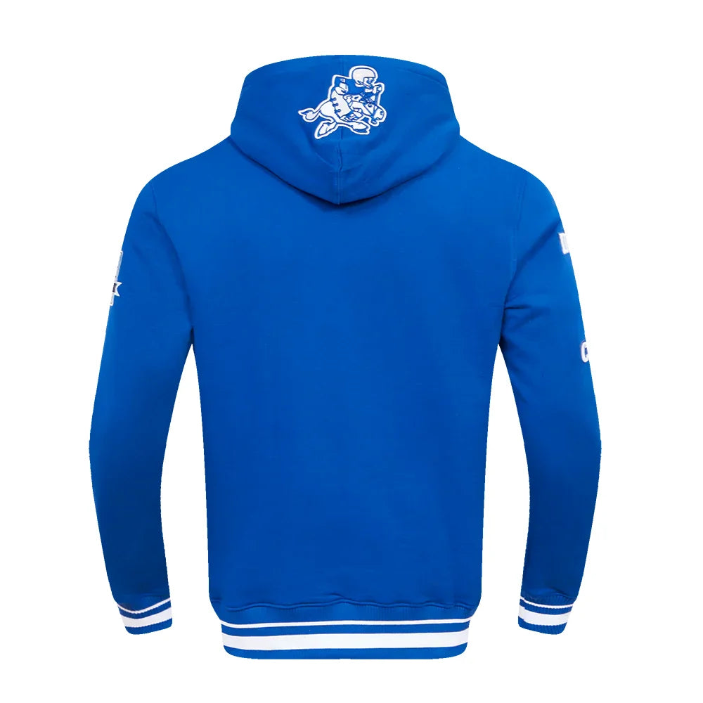 Men's Dallas Cowboys Retro Classic Hoodie - Pro Standard Blue NFL Fan Gear for Game Day & Casual Wear
