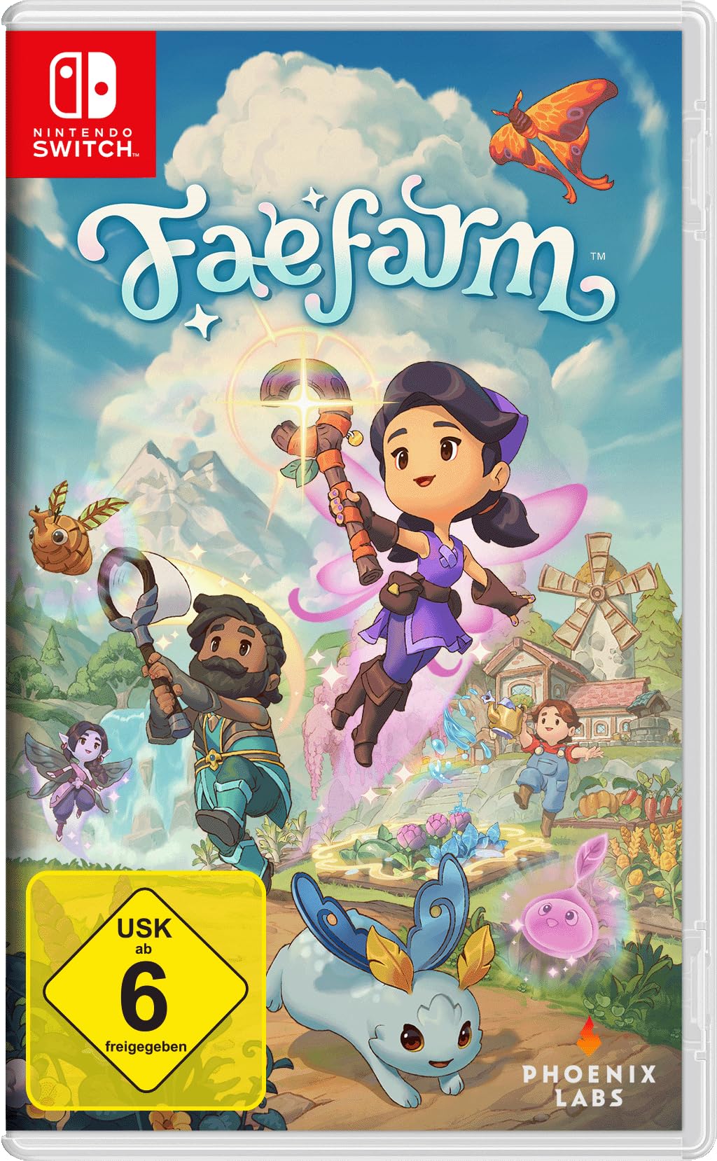 Fae Farm - Magical Farming Adventure Game for Nintendo Switch | Build, Explore & Grow in a Fantasy World