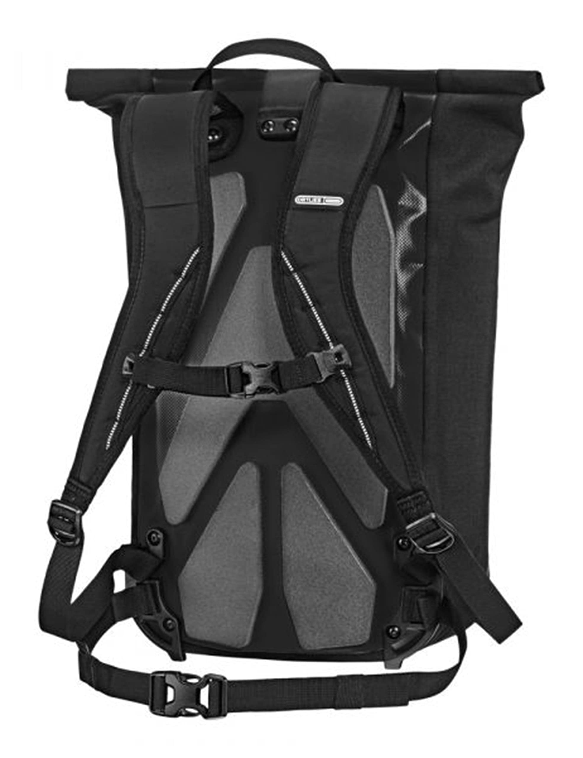 Ortreve OR-R4020 Waterproof Laptop Backpack for Men & Women - Durable Travel Backpack with USB Charging Port, Black - Perfect for Work, School, College and Outdoor Adventures