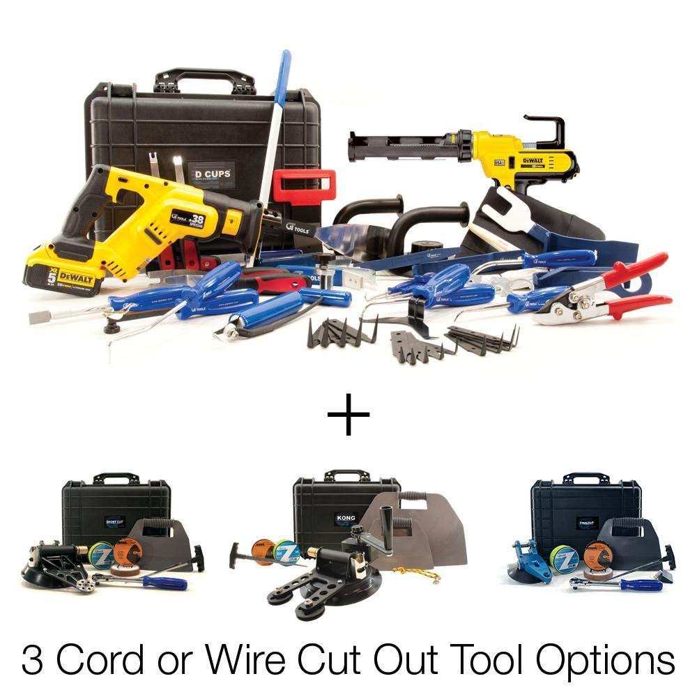 Premium Windshield Removal Tool Kit with FinalCut - Professional Auto Glass Repair Tools for Safe Windshield Replacement & Installation