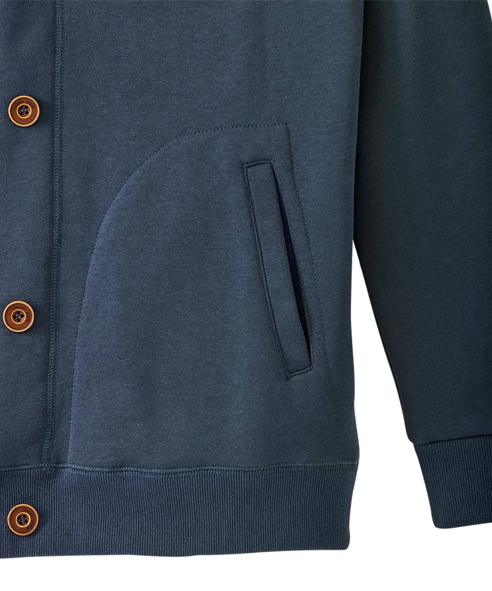 Silvert's Adaptive Clothing & Footwear - Magnetic Closure Men's Bomber Jacket for Elderly & Disabled - Easy Wear Outerwear for Arthritis & Limited Mobility