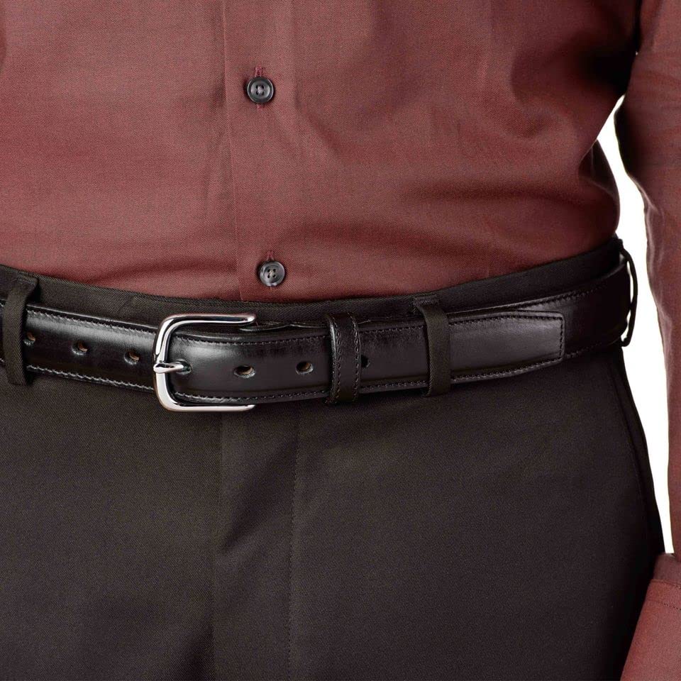 Premium Bullhide Leather Belt for Men - 1.25