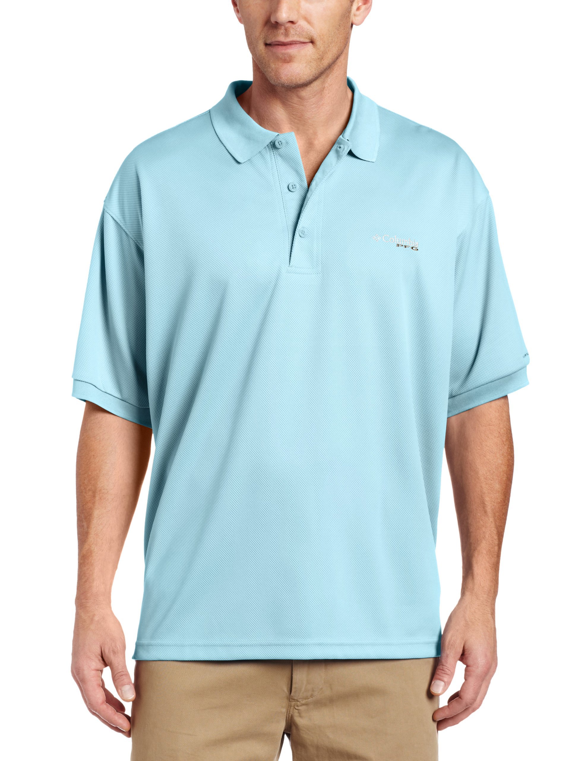 Columbia Men's Big & Tall Perfect Cast Polo Shirt - Moisture-Wicking Fishing & Outdoor Performance Shirt for Hiking, Golf & Casual Wear