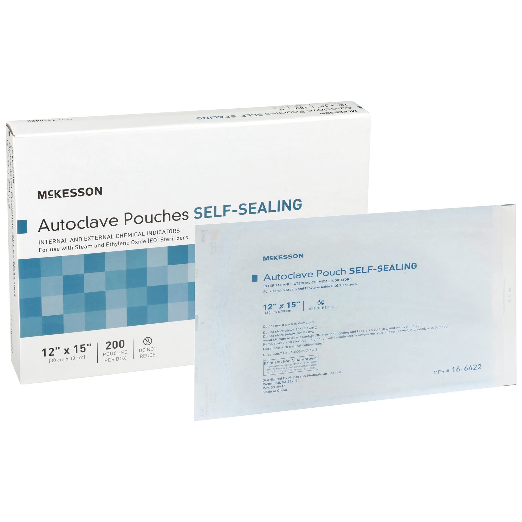 McKesson Sterilization Pouches 12
