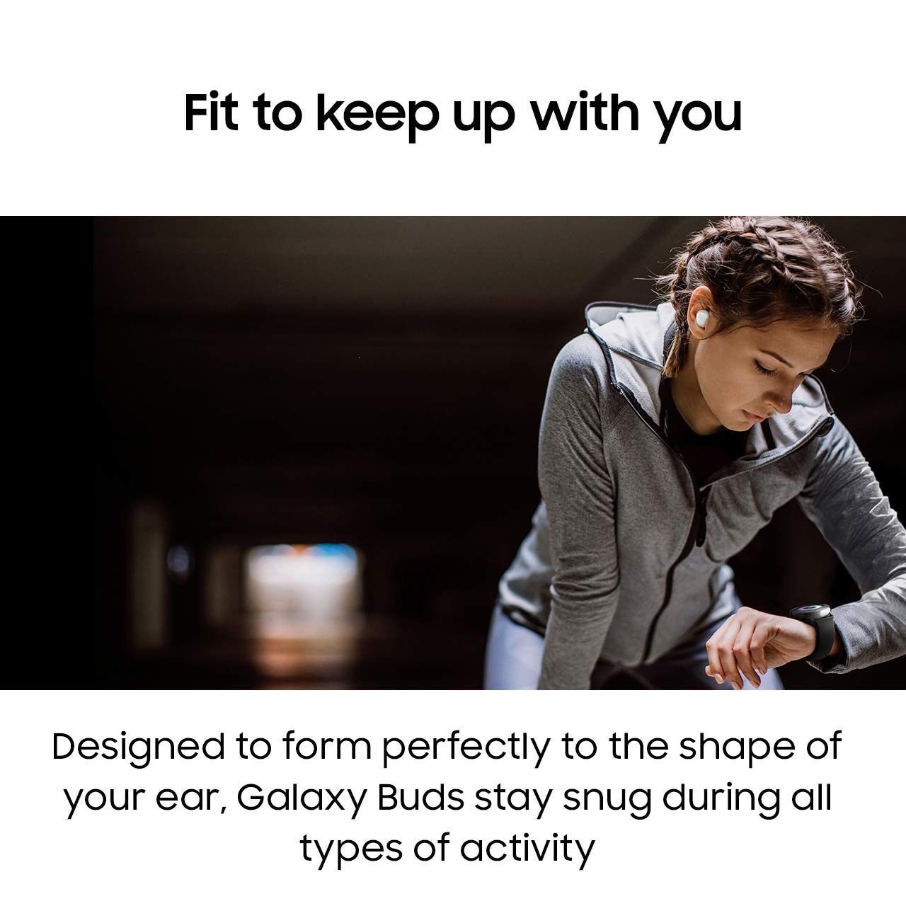 Samsung Galaxy Buds True Wireless Bluetooth Earbuds - Black (SM-R170) Renewed 2019 Edition | Noise Cancelling, Sweatproof for Gym, Running & Travel