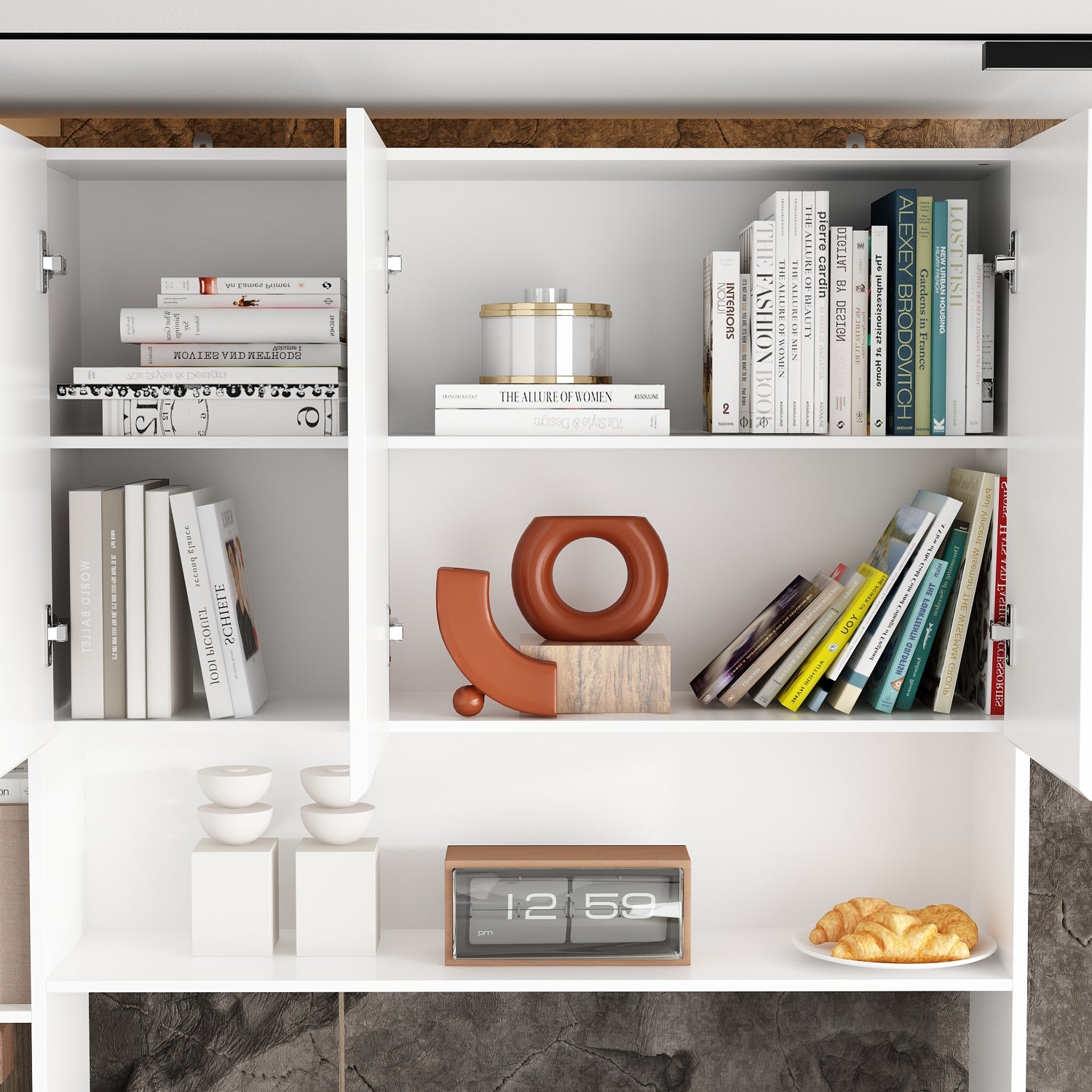 94.5W Modern Computer Desk with Hutch - Spacious Workstation for Home Office, Study & Gaming - Perfect for Small Spaces & Organization