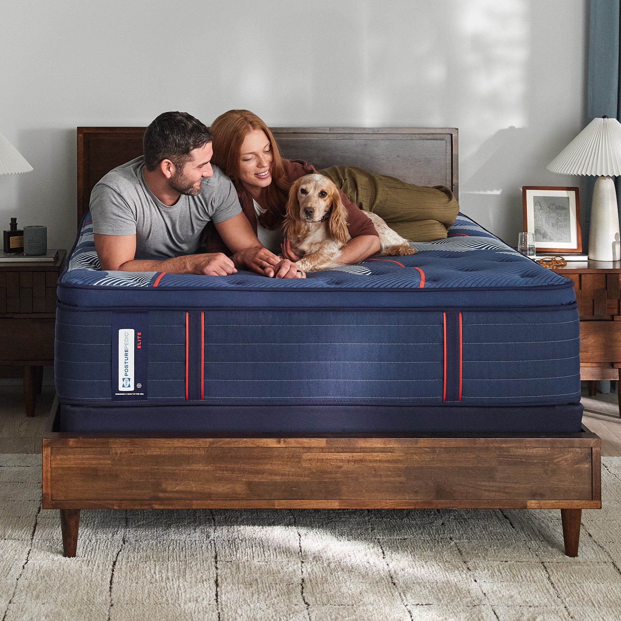 Sealy Posturepedic Elite Brenham Medium Pillowtop Mattress - Queen Size Plush Support for Back Pain Relief | Perfect for Master Bedroom & Guest Room Comfort