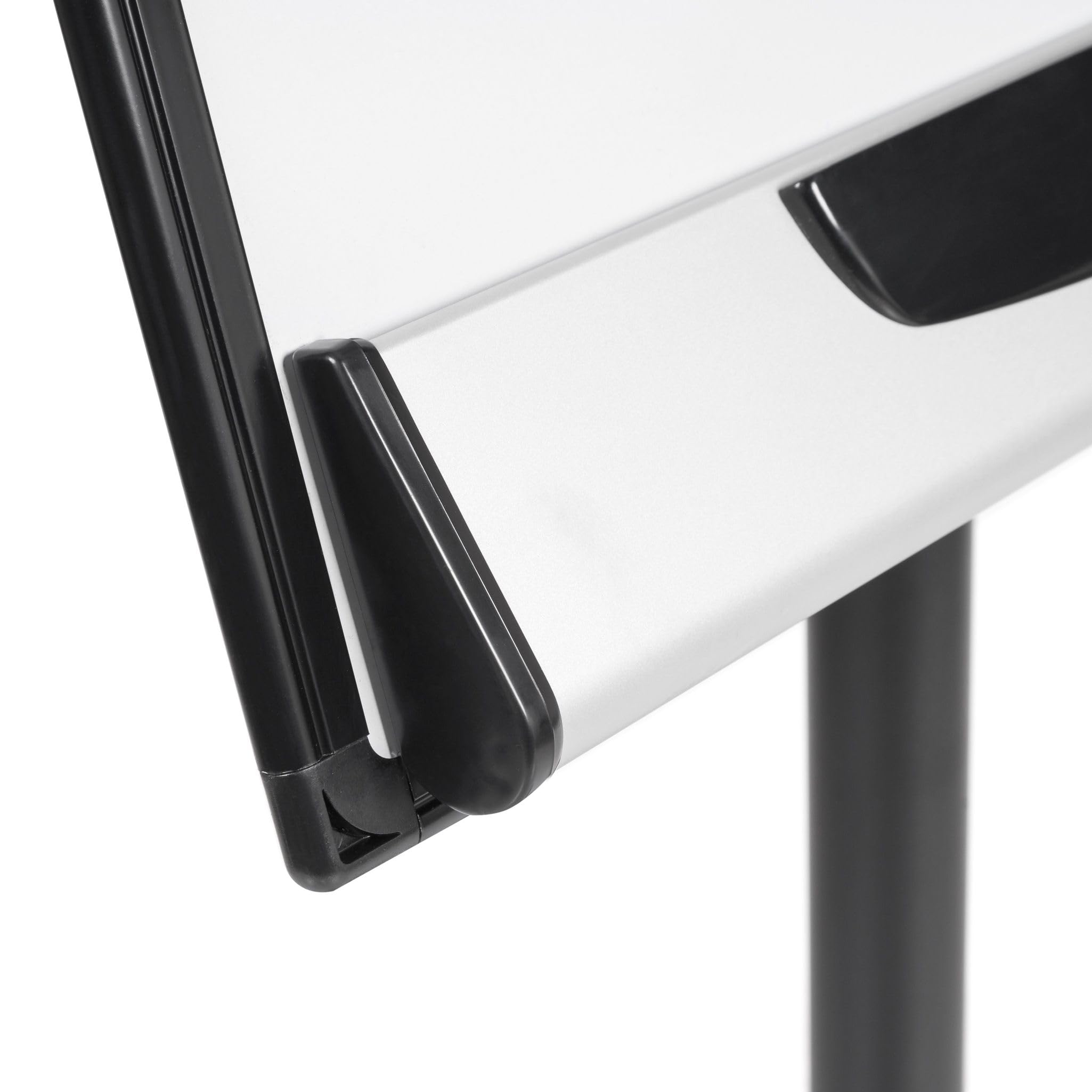 MasterVision Magnetic Dry-Erase Easel with Tripod Extension Bar - Adjustable Height 69
