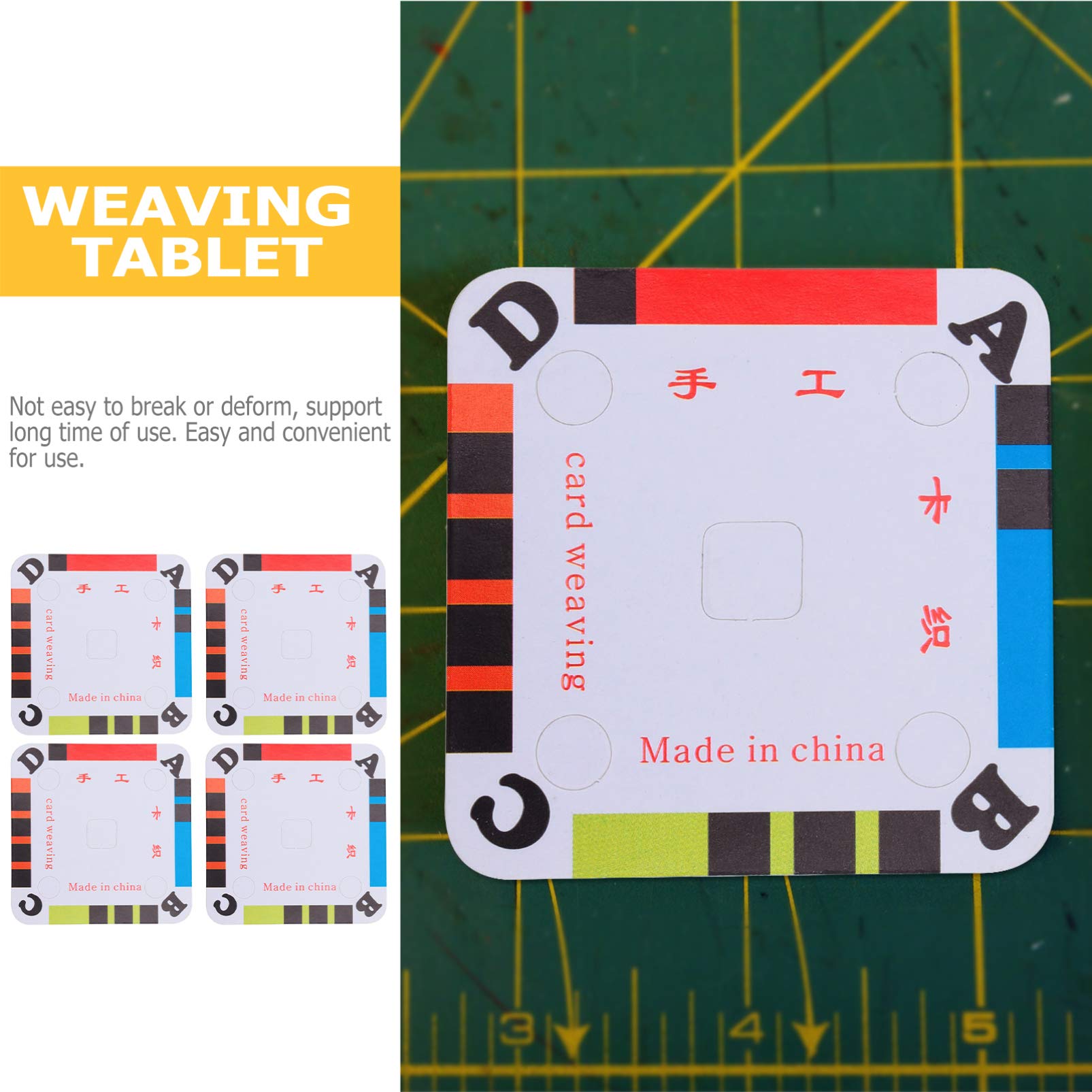 100Pcs Weaving Shuttle Cards - Premium Tablet Weaving Paper for Inkle Looms | DIY Weaving Accessories & Loom Supplies | Perfect for Crafting, Medieval Reenactments, and Fiber Art Projects