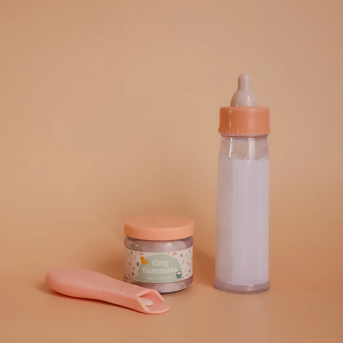 Tiny Harlow Tiny Tummies Magic Milk and Doll Food Gift Set - Pretend Play Toy for Toddlers, Perfect for Tea Parties and Role Playing Games