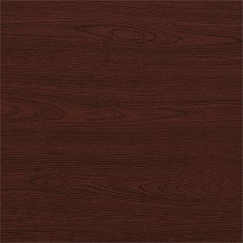 Bush Furniture Cabot L-Shaped Computer Desk with Drawers, 60 Inch Wide, Harvest Cherry Finish - Perfect for Home Office, Gaming Setup & Small Workspaces