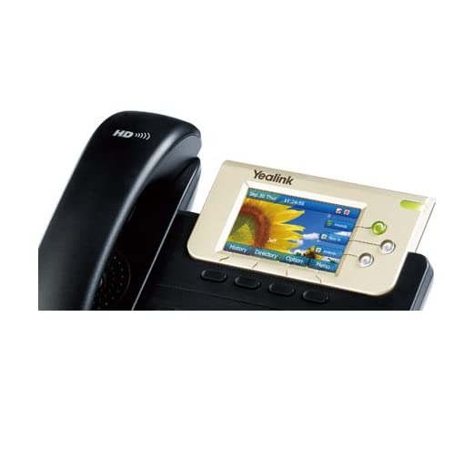 Yealink YEA-SIP-T32G Business IP Phone with POE, 3-Inch LCD Color Display & HD Voice - Ideal for Office, Call Center & VoIP Communication Systems