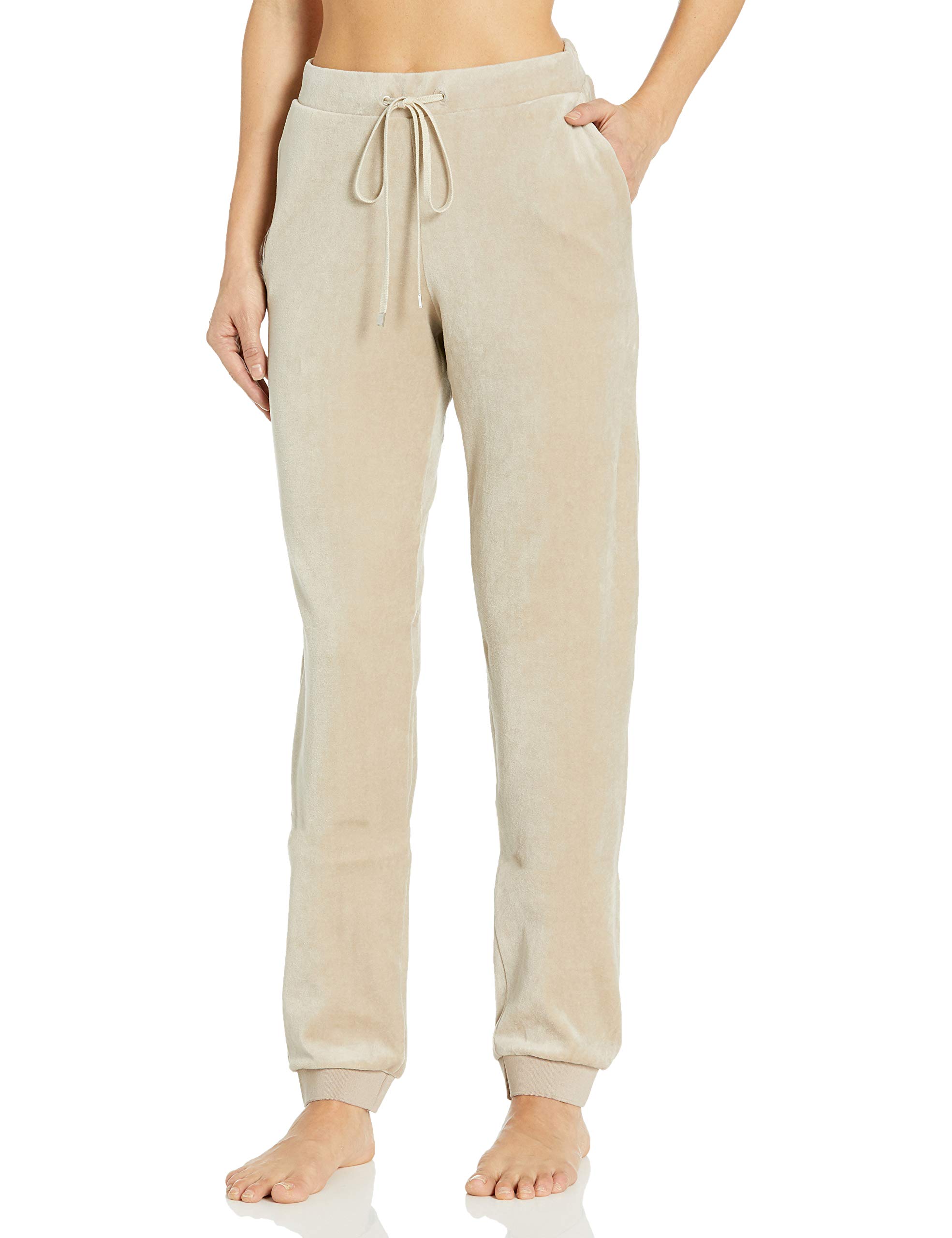 HANRO Women's Comfortable Long Pants - Soft Stretch Lounge Pants for Yoga, Travel & Home Relaxation