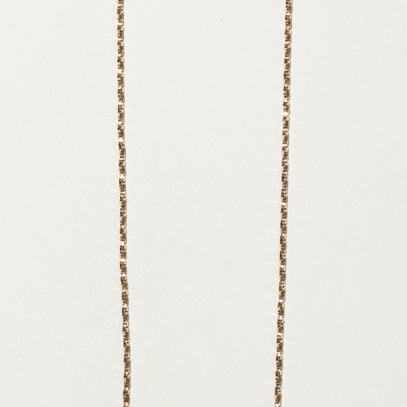 10K Yellow Gold Box Link Chain Necklace - 18 Inch Solid Gold Rope Chain for Women & Men - Perfect for Layering, Everyday Wear & Special Occasions