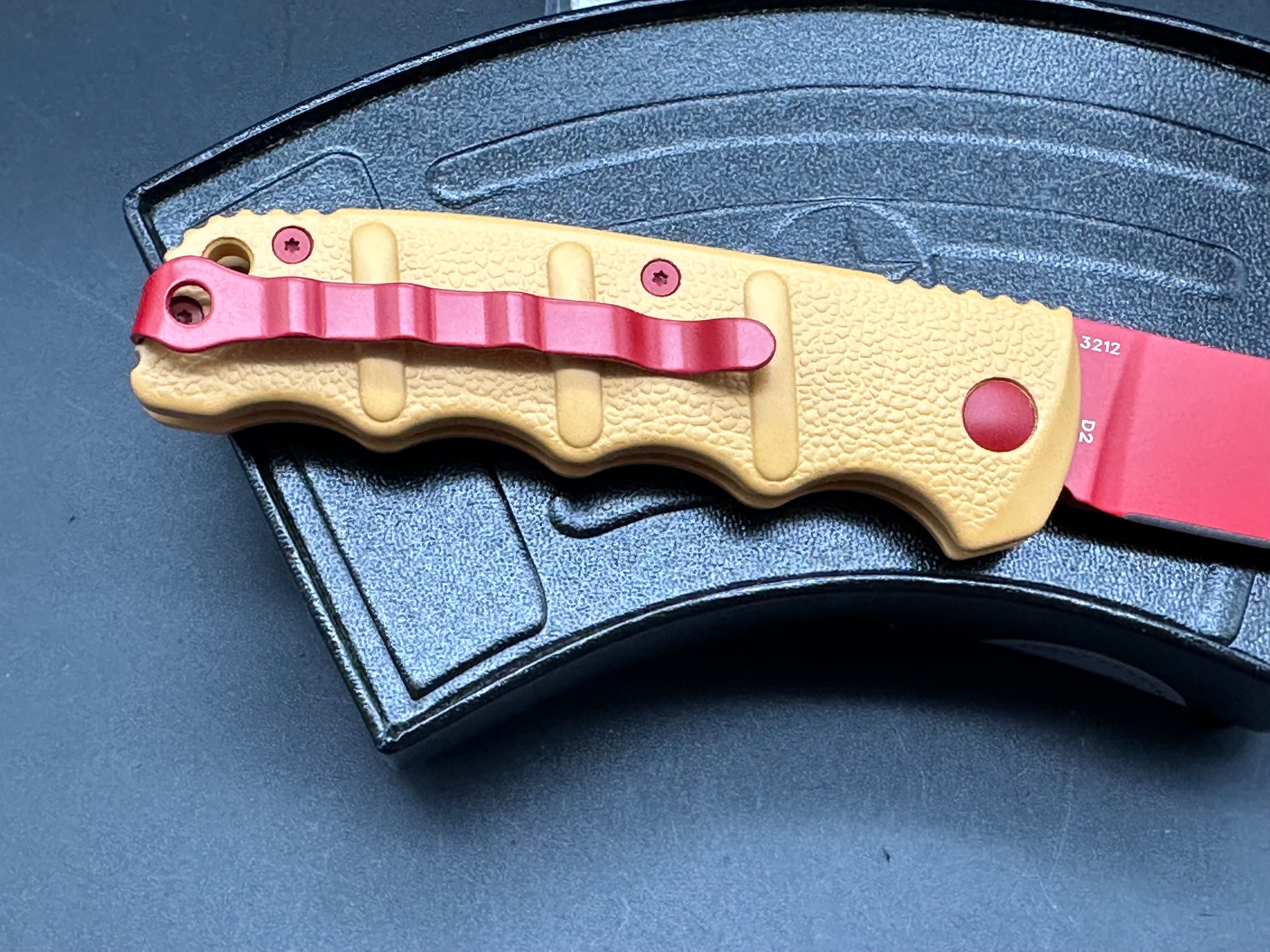 Boker Wiener Warrior Kalashnikov Automatic Knife - 3.25