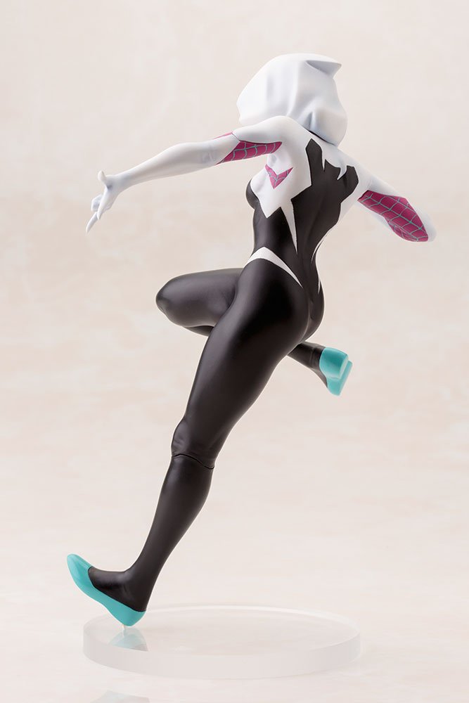 Kotobukiya Marvel Spider-Gwen Bishoujo Statue - Anime Collectible Figure for Home Decor & Marvel Fans Gift