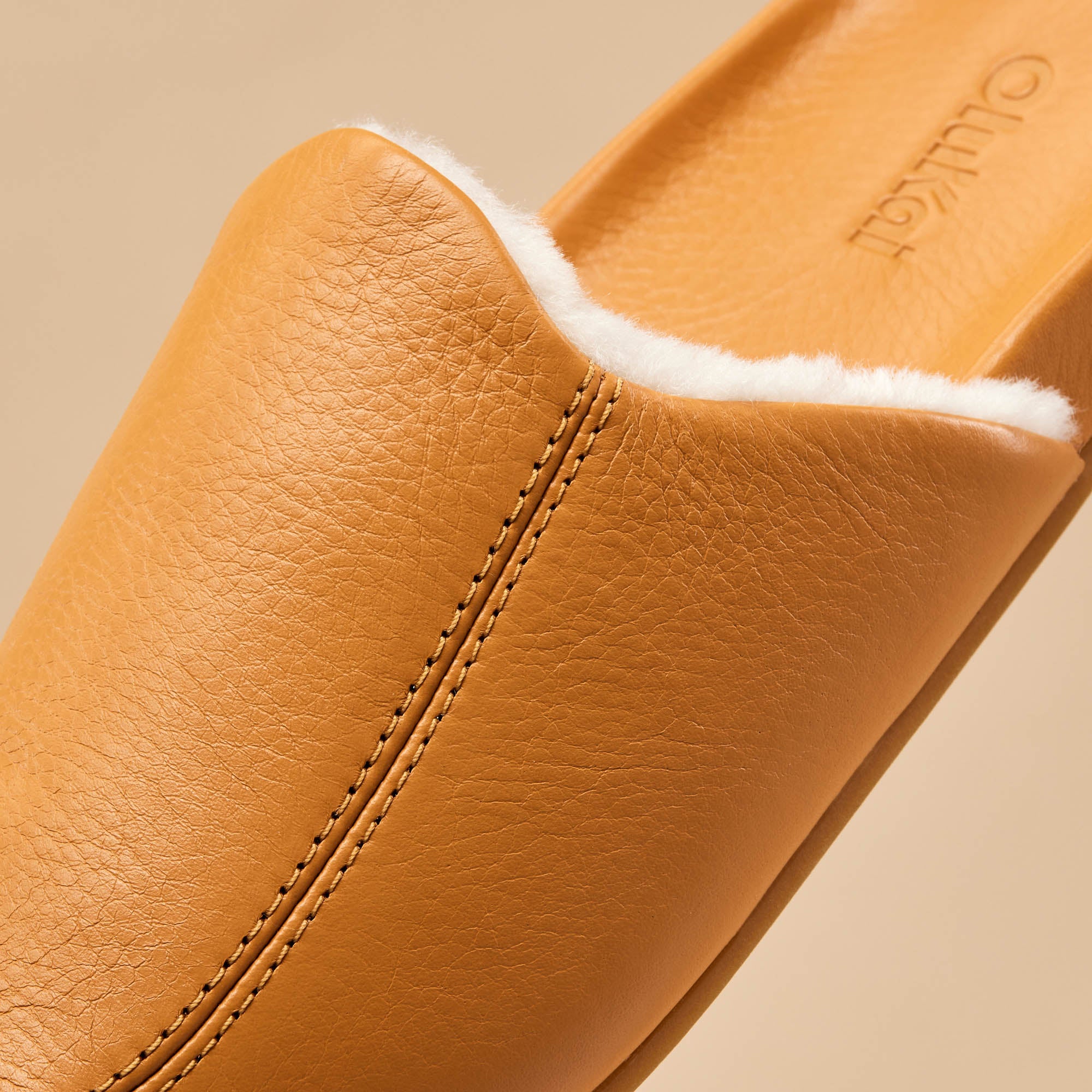Konea Women's Genuine Leather Mules Saddle Shoes - Comfortable Slip-On Loafers for Casual Wear, Office & Walking