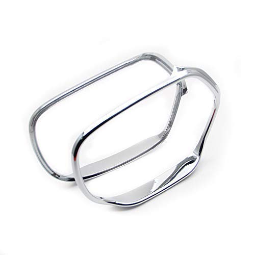 Chrome Motorcycle Mirrors Trim Decoration for Honda Goldwing GL1800 (2001-2012) - Enhances Style & Visibility for Touring Riders