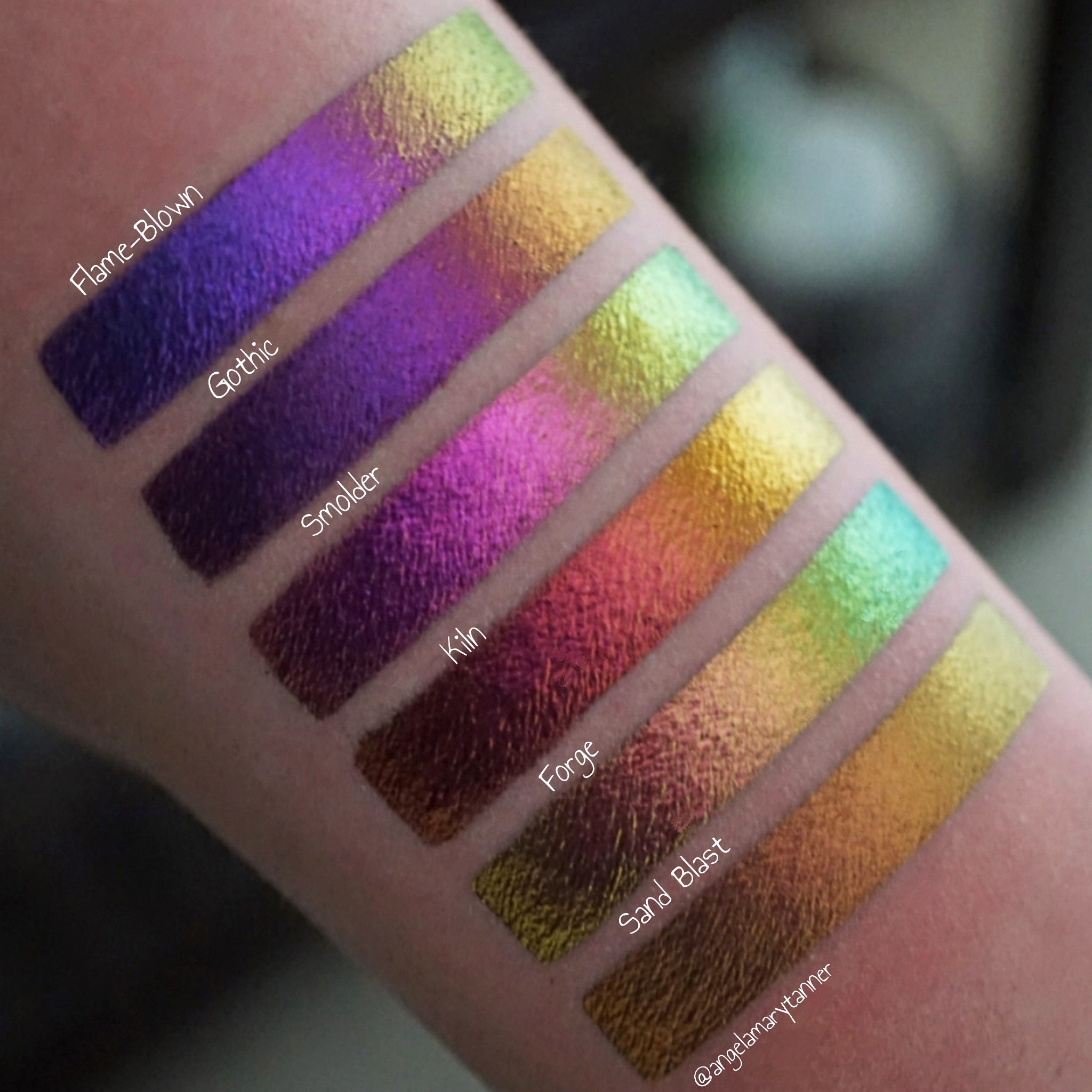 Multichrome Eyeshadow Palette - Jewel-Toned Shimmer & Metallic Finish for Stunning Eye Makeup | Perfect for Parties, Night Out & Special Occasions