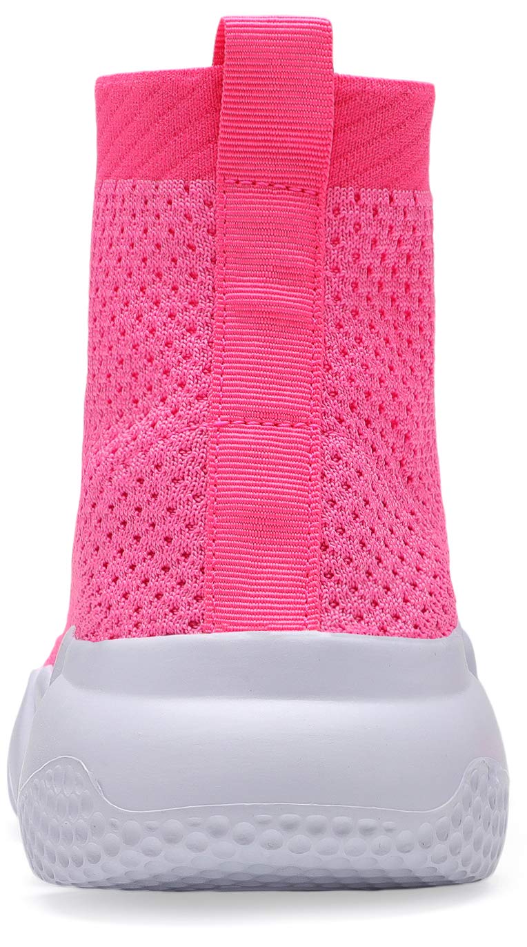 **Santiro Women's Slip-On High Top Sneakers - Lightweight Comfortable Gym & Walking Shoes for Workout, Running, and Casual Wear**