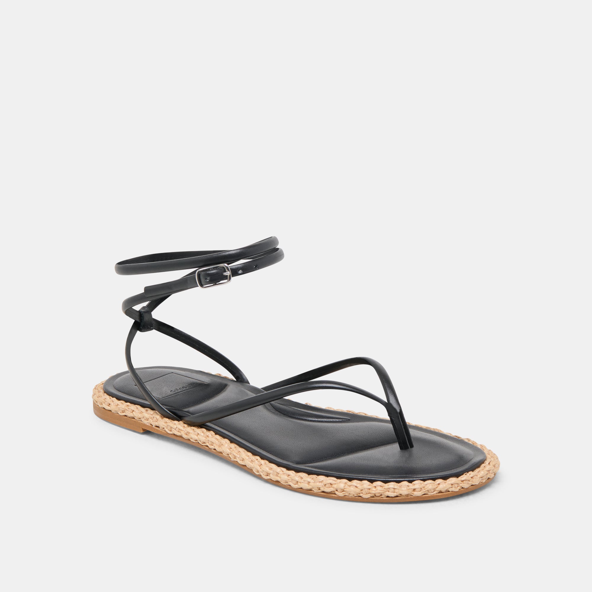 Premium Black Leather Cove Sandals for Women - Comfortable & Stylish Summer Beach Walking Shoes for Outdoor Vacations and Casual Wear
