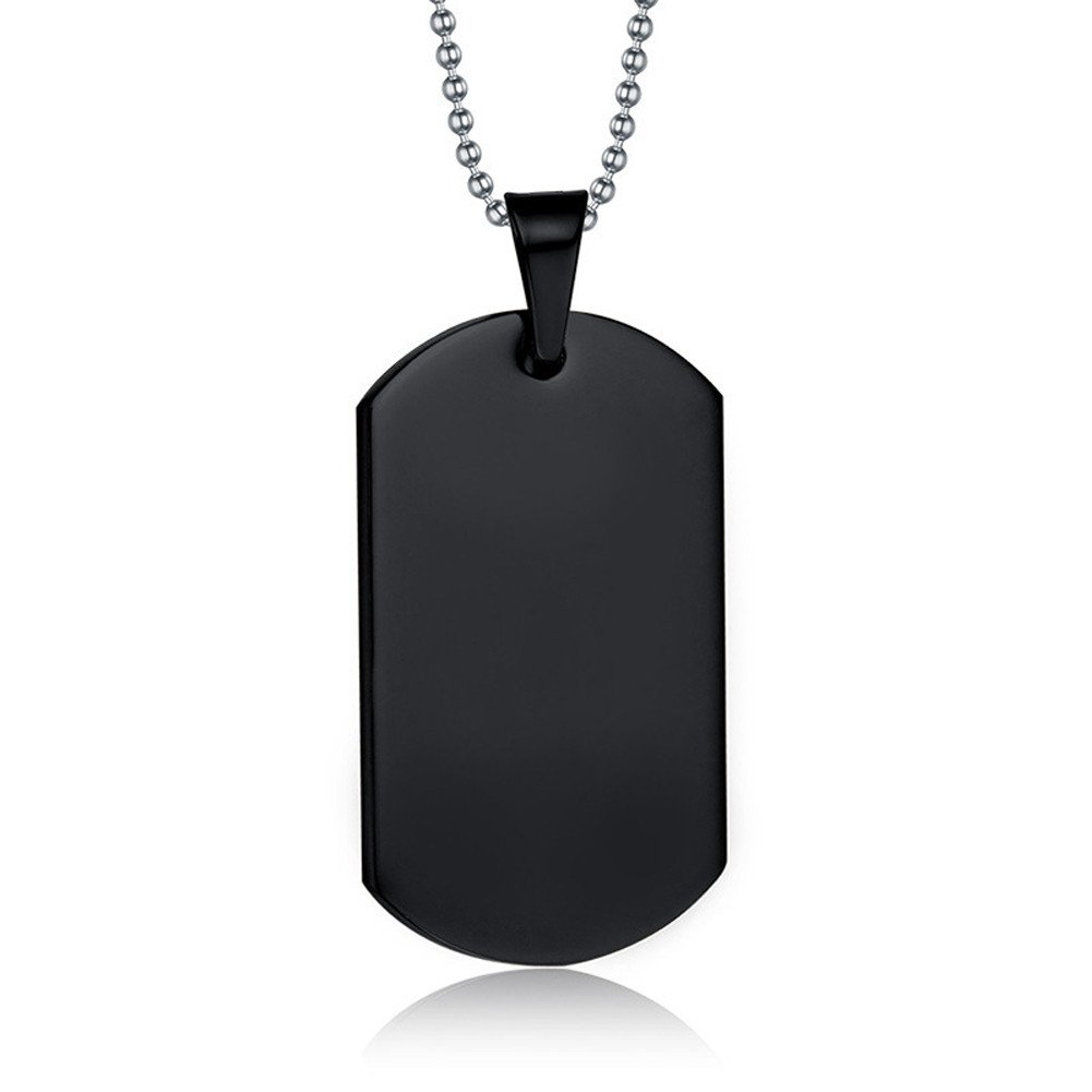 Personalized Stainless Steel Dog Tag Necklace & Silicone Bracelet Set - Custom Engraved Jewelry for Son, Graduation Birthday Gift from Parents - Free Customization - Perfect for Family Keepsakes, Military Appreciation & Special Occasions