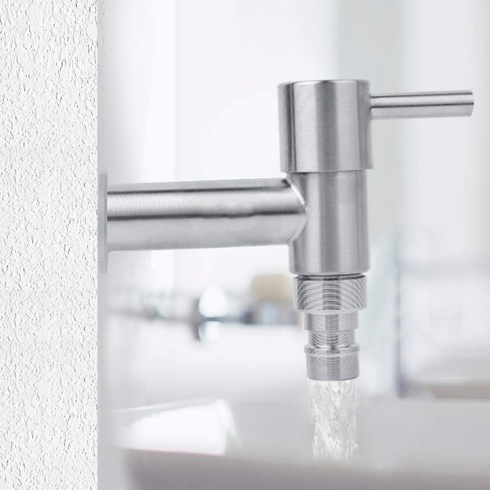 Stainless Steel Wall Mounted Faucet - G1/2