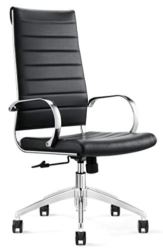Black & Chrome High Back