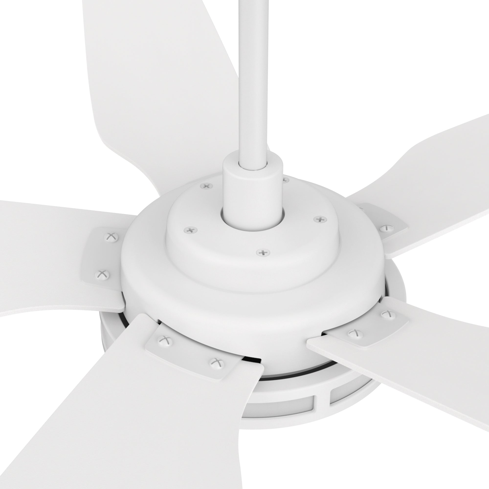 52 Inch Explorer Smart Fan with LED Light & Remote Control - Perfect for Outdoor Patio, Indoor Living Room & Bedroom Cooling
