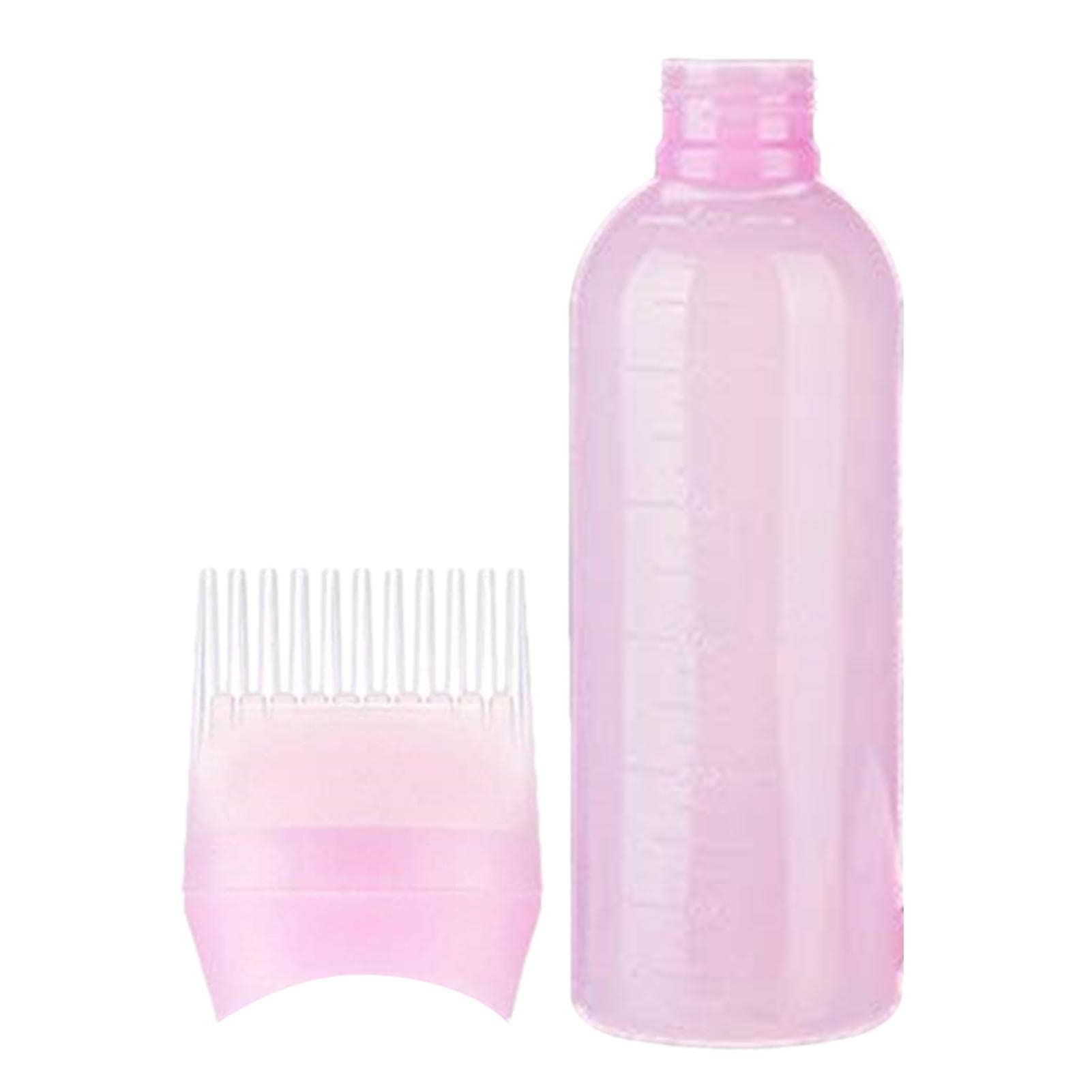Professional Hair Dye Brush & Bottle Kit - Root Comb Applicator, Squeeze Bottle for Hair Coloring, Oiling & Shampoo Application | Perfect for Salon, Home Hair Dyeing & DIY Hair Care