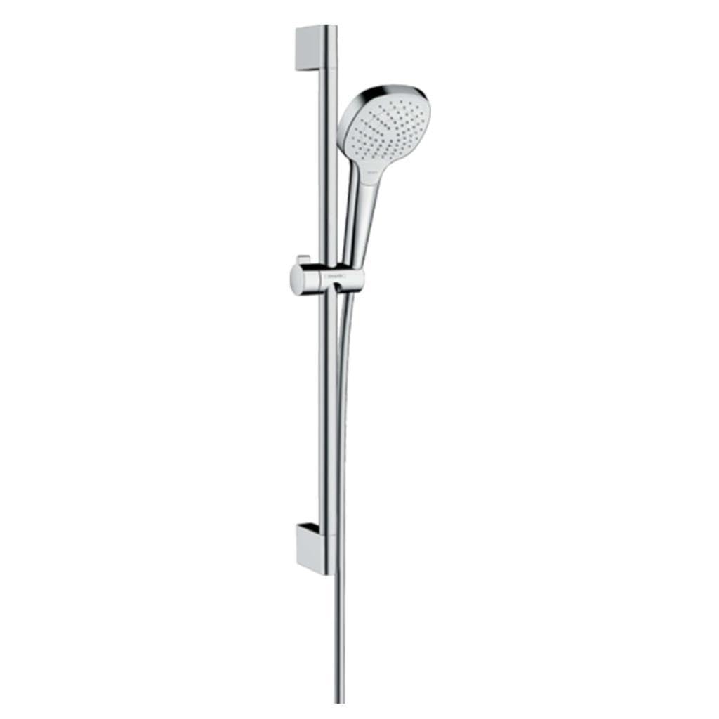 Hansgrohe Croma Select E Shower Set 110 Vario with 65cm Adjustable Shower Rail - Modern Bathroom Fixture for Spa-Like Experience