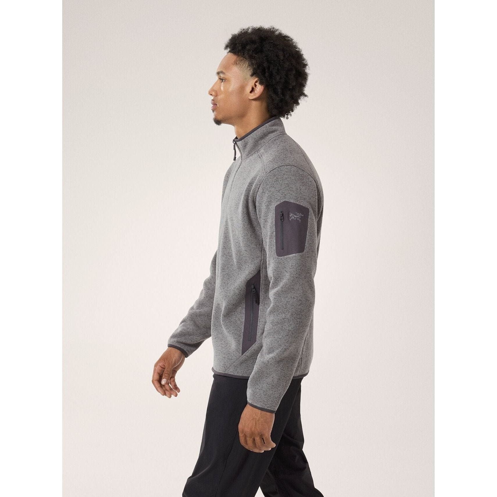 Arc'teryx Men's Covert Cardigan - Lightweight Fleece Zip-Up Sweater for Outdoor & Casual Wear | Hiking, Camping & Everyday Comfort
