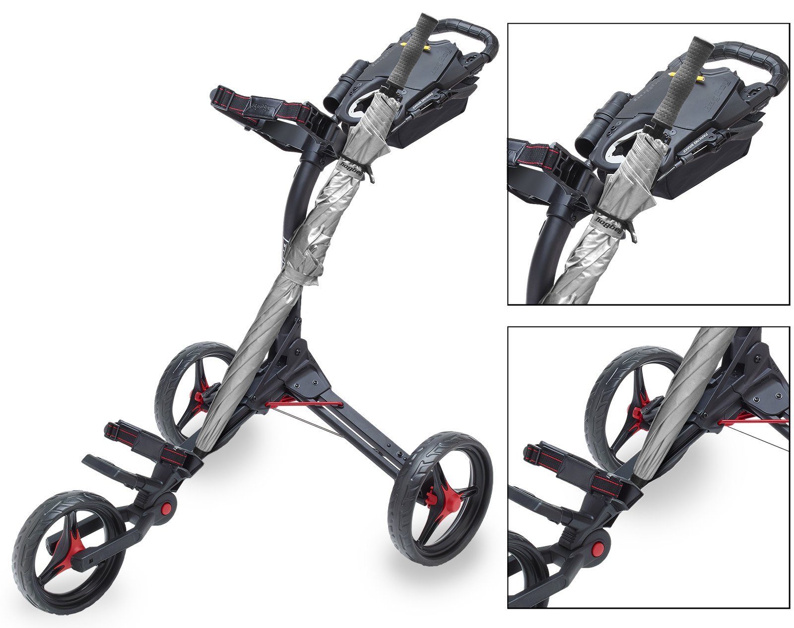 Bag Boy C3 Golf Push Cart - Lightweight & Durable for Golfers
