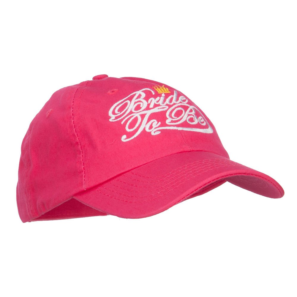 Bride to Be Embroidered Washed Cotton Baseball Cap - Perfect for Bachelorette Parties, Wedding Showers & Bridal Events
