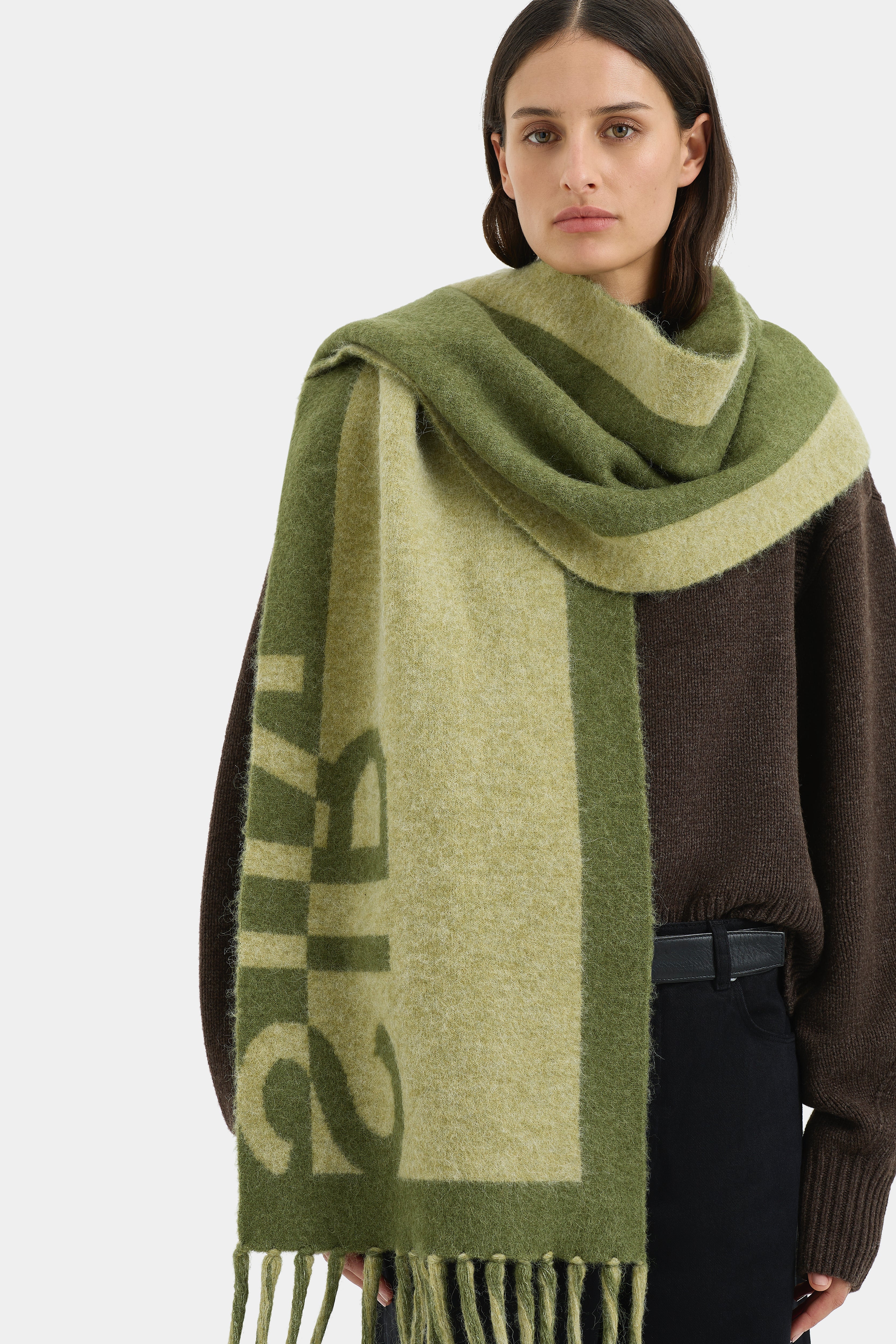 Angelo Scarf Forest - Soft & Warm Winter Scarf for Women - Perfect for Outdoor Activities & Cold Weather Fashion