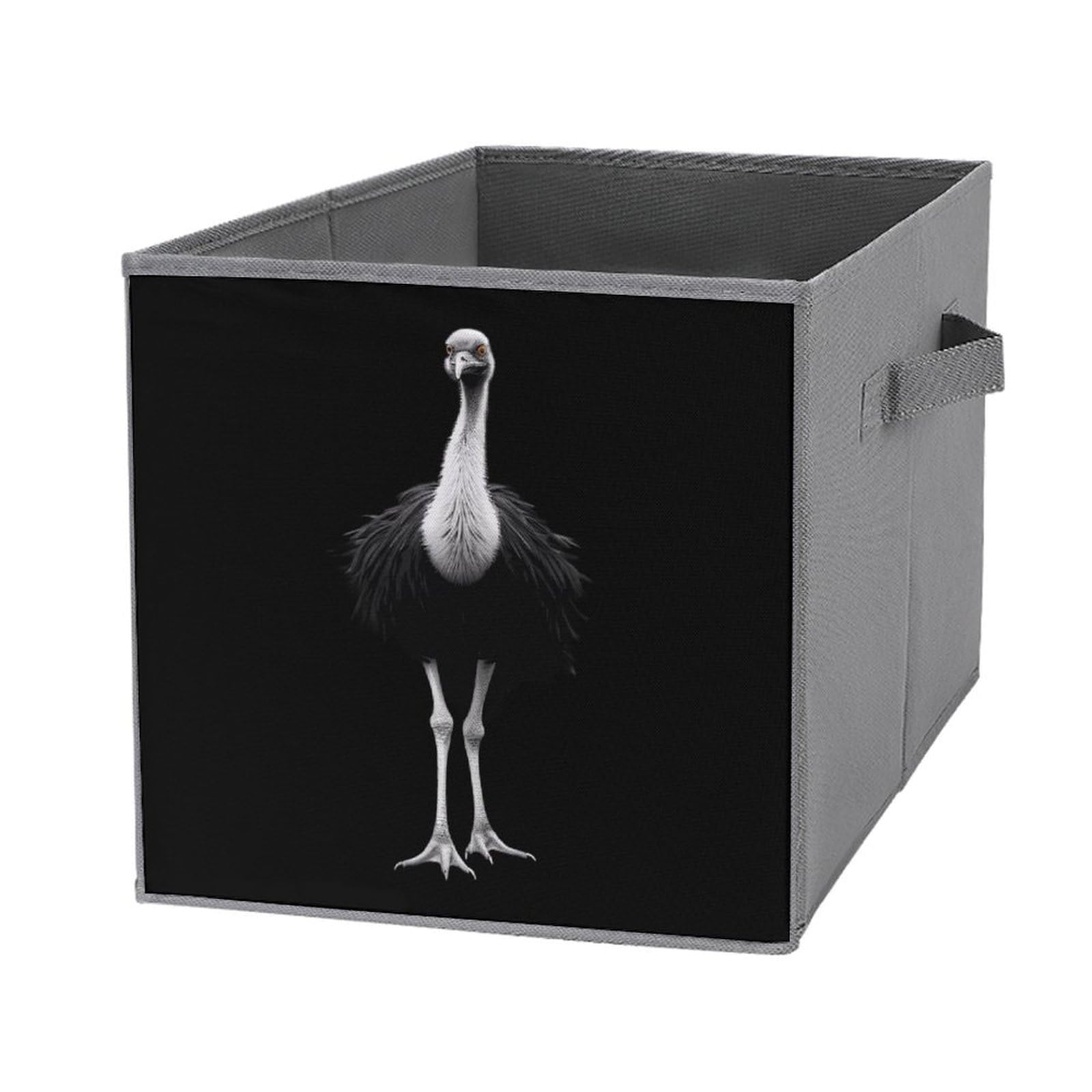 Foldable Storage Cubes Organizers - Square Storage Bins with Handles for Home, Office & Closet Organization (1 Pack) - Perfect for Toys, Books, Blankets & Seasonal Items