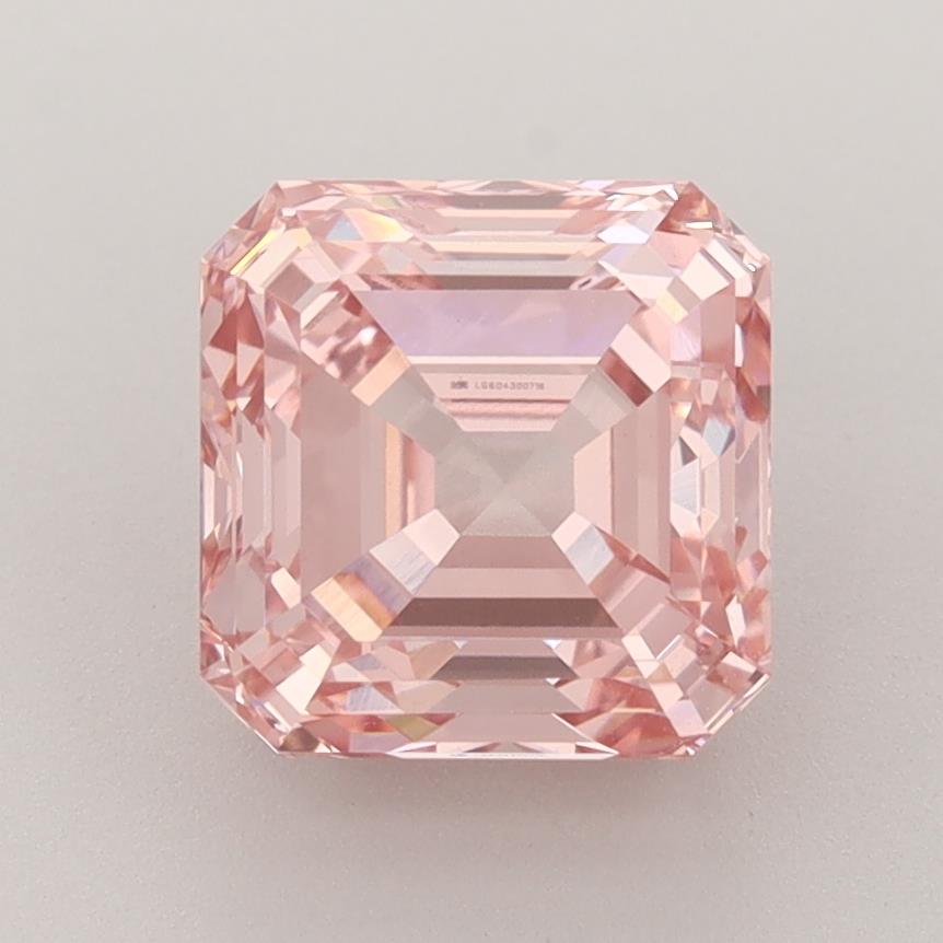 2.84 Carat Asscher Cut Lab Grown Diamond - Ethical & Affordable Luxury for Engagement Rings & Fine Jewelry