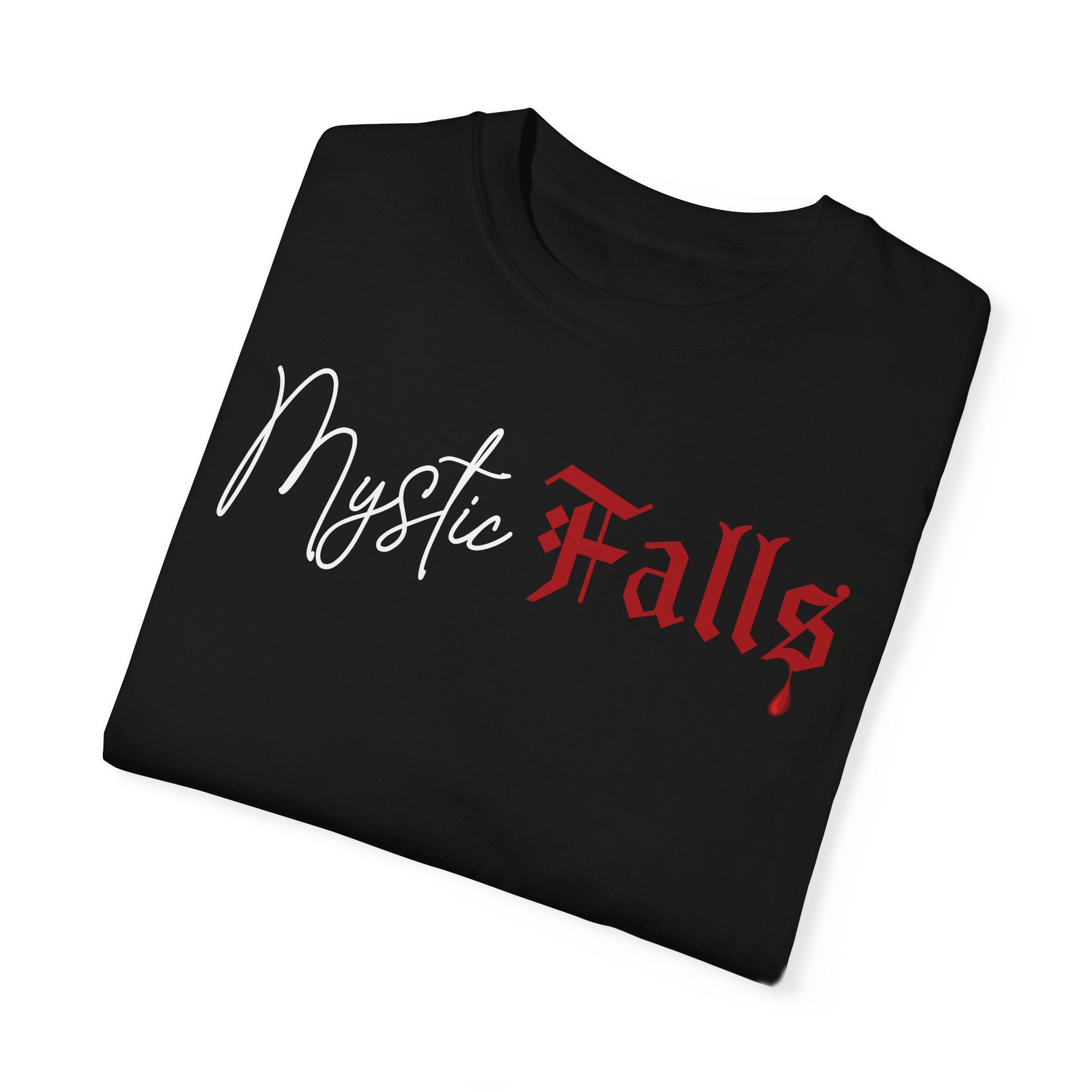 Mystic Falls Graphic T-Shirt for Men & Women - Soft Cotton Tee with Vintage Design - Perfect for Casual Wear, Gifts, and Fan Merchandise