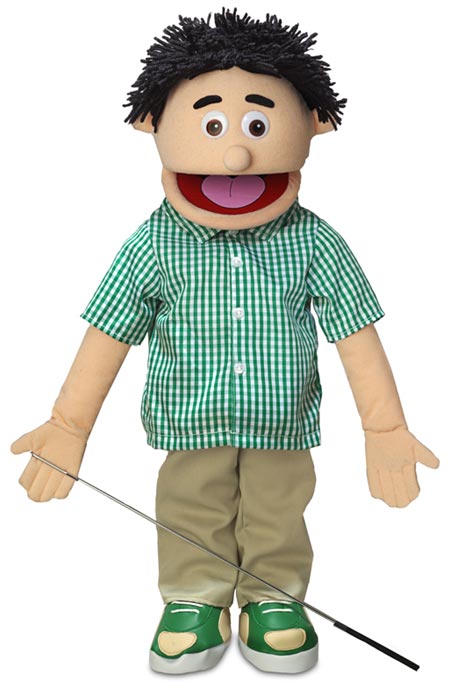 Reuben Large 64 cm Hand Puppet - Premium Plush Animal Puppet for Kids & Adults (Code 90) | Perfect for Storytelling, Puppet Shows, Classroom Activities & Family Fun