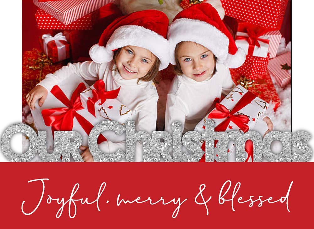 Malden International Designs Christmas Picture Frame - Red Holiday Photo Frame for Family Memories, Perfect for Christmas Decorations & Gifts