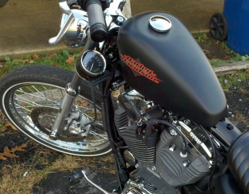 Harley Sportster Speedometer & Indicator Lights Relocation Kit - DK-SPT-SPILR | Easy Installation for Custom Motorcycle Upgrades | Perfect for DIY Bike Modifications & Enhanced Riding Experience